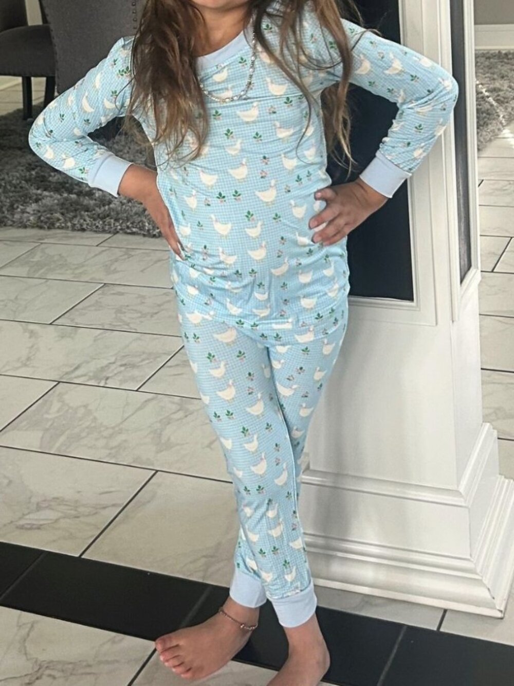 Silly Goose Bamboo Pajamas 3T Toddler NWT Soft Stretchy Cozy Two Piece Set